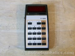 Texas Instrument TI-1200 - LED STICK CALCULATOR -near mint, 1975