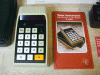 Texas Instruments TI-2500 - PORTABLE CALCULATOR - w/box, manual+