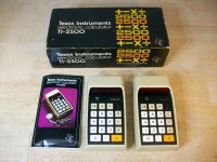 Texas Instruments TI-2500 - VINTAGE CALCULATORS - w/box, manual