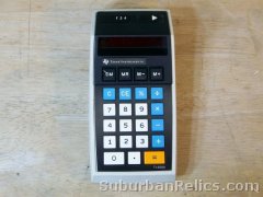 Texas Instruments TI-2550 - 1970's POCKET CALCULATOR - working