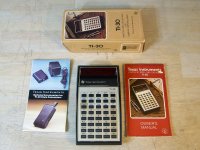 Texas Instruments TI-30 - POCKET CALCULATOR - w/box, manual good