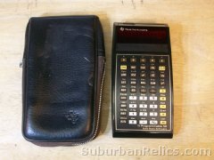 Texas Instruments TI-59 - PROGRAMMABLE CALCULATOR -w/case PARTS