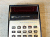 Texas Instruments- BUSINESS ANALYST I -70's calculator, w/manual