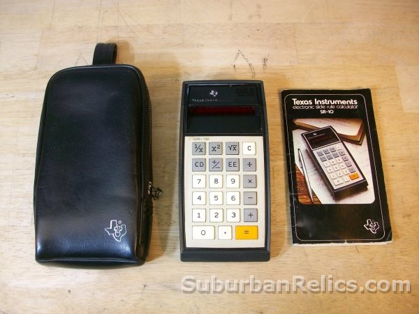 Texas Instruments TI-S10- CALCULATOR -w/case/manual parts/repair - Click Image to Close