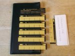 Texas Instruments TI-59 - MAGNETIC CARDS, TEMPLATE, HOLDER - lot