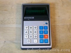 Unisonic 811 - POCKET CALCULATOR - w/case, made in Japan