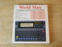 WorldMate pocket electronic - LANGUAGE TRANSLATOR -w/box, manual