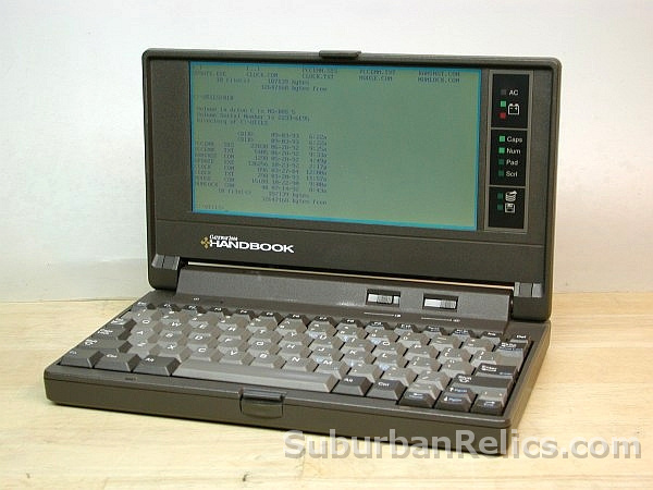 1993 laptop - GATEWAY 2000 HANDBOOK - 8680 cpu, 1mb RAM, 40mb HD - Click Image to Close
