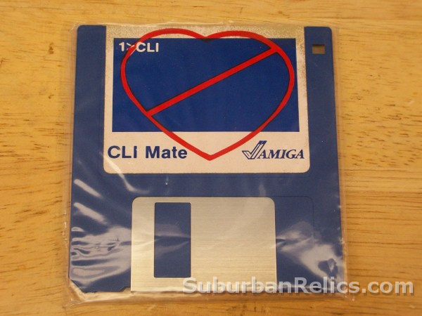 Amiga computer floppy disc - CLI MATE - software, 1986 - Click Image to Close