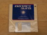 Amiga computer floppy disc - DISTANT SUNS - 1989, Smithwick