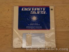 Amiga computer floppy disc - DISTANT SUNS - 1989, Smithwick