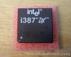 Intel i387 DX - COPROCESSOR for 386 motherboard, tested good