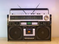 JVC model RC-838JW - BOOMBOX - Ghetto blaster, for parts/repair