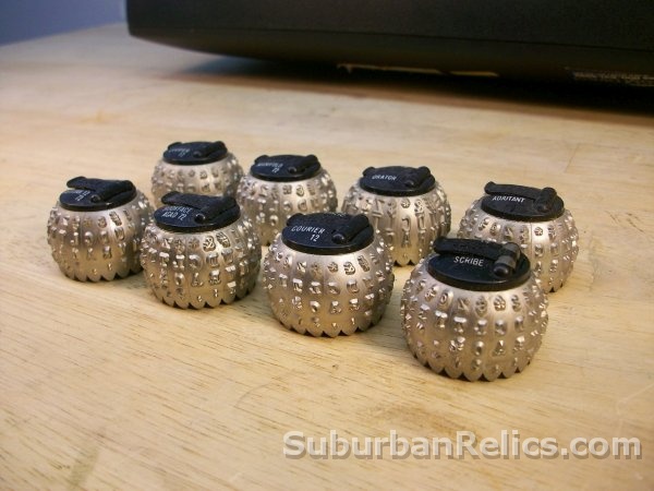 IBM Selectric- 8 BALL PRINT HEADS FONT LOT - electric typewriter - Click Image to Close