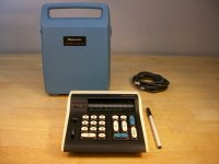 Panasonic 805 Je-805a - VINTAGE CALCULATOR - w/case, minty