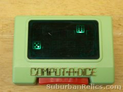 Vintage COMPUT-A-DICE - electronic dice, made in Japan 1970's