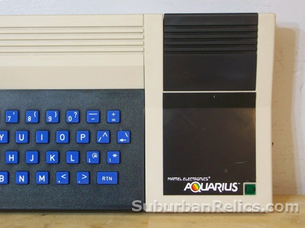 Mattel - AQUARIUS HOME COMPUTER - with power supply, tested - Click Image to Close
