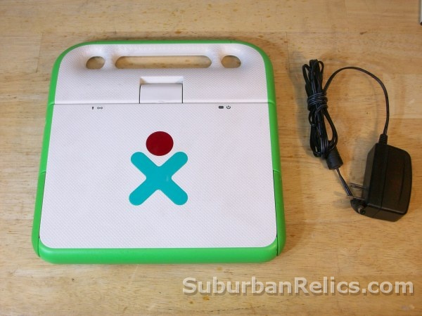 One Laptop Per Child - OLPC COMPUTER - good battery, AC adapter - Click Image to Close